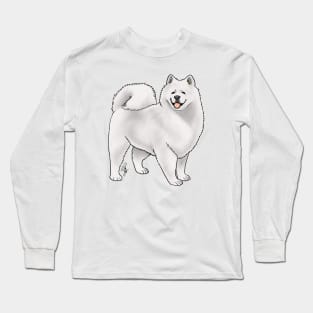 Dog - Samoyed - White Long Sleeve T-Shirt